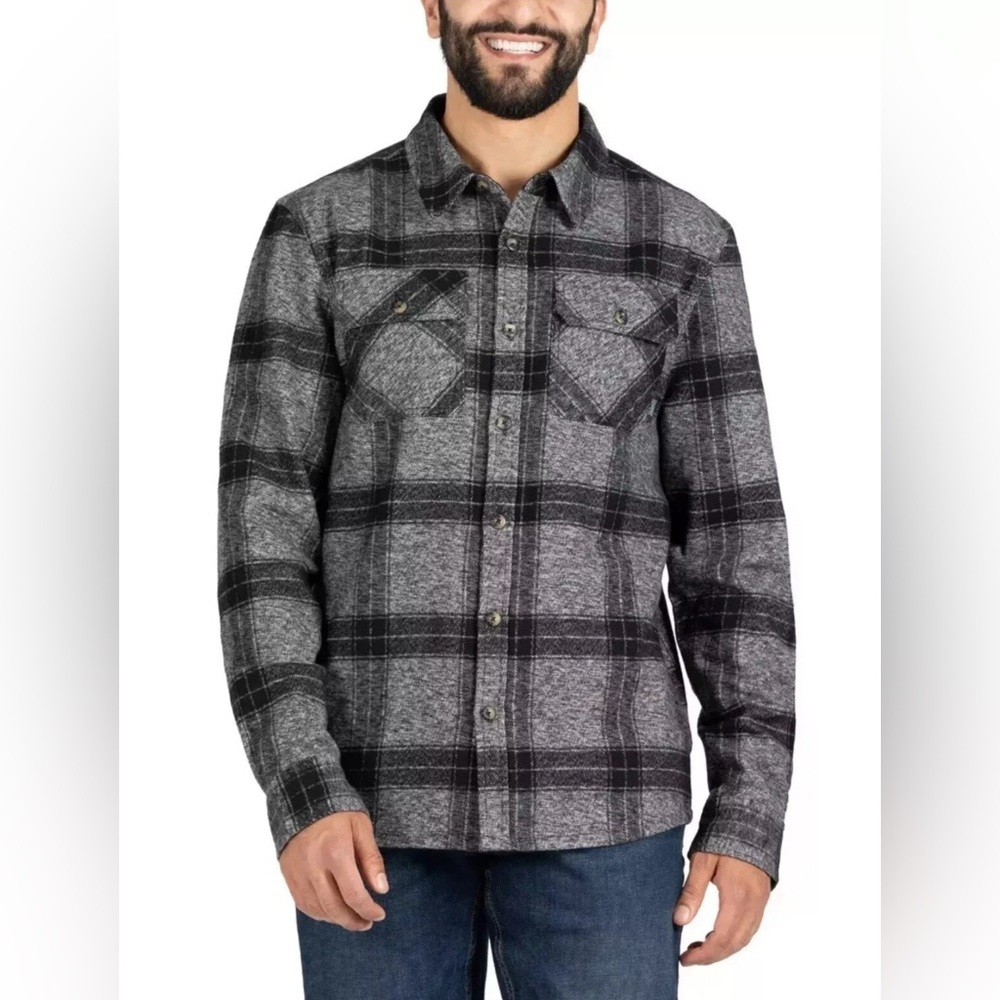 - Colorado Clothing Men's Flannel, Gray
